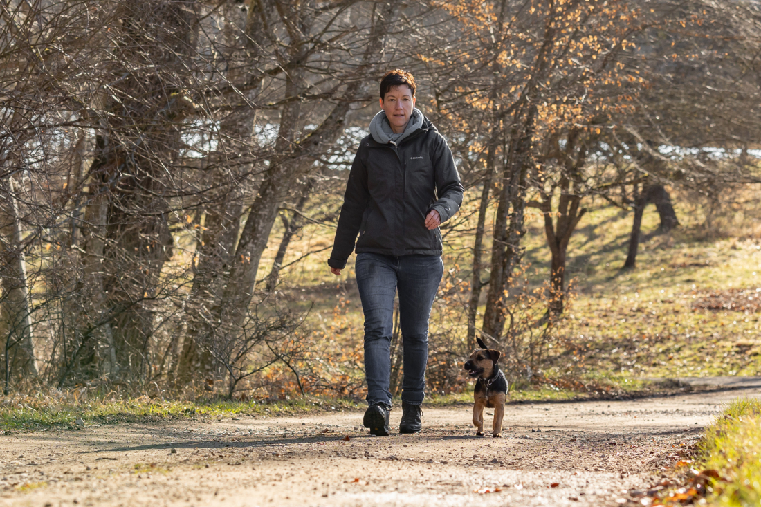 Erziehungs-Spaziergang 